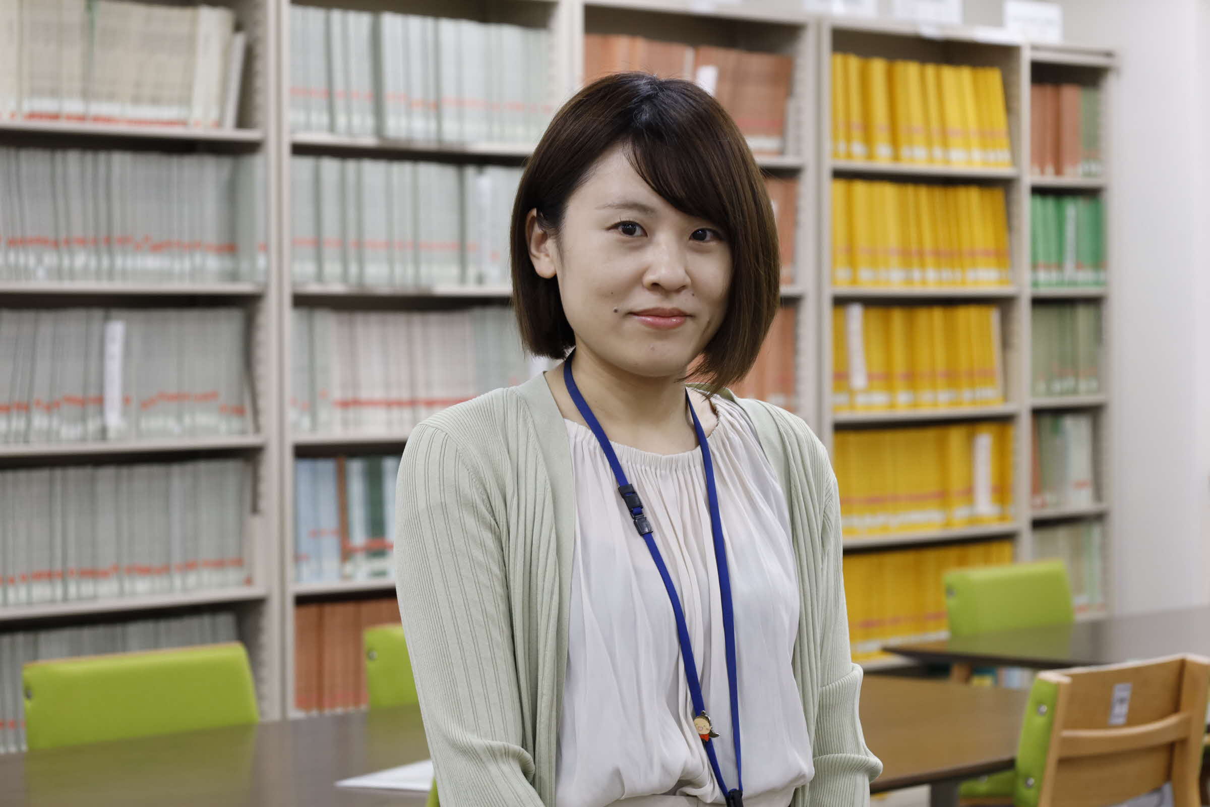 先輩職員 床裕佳子(とこゆかこ)の写真