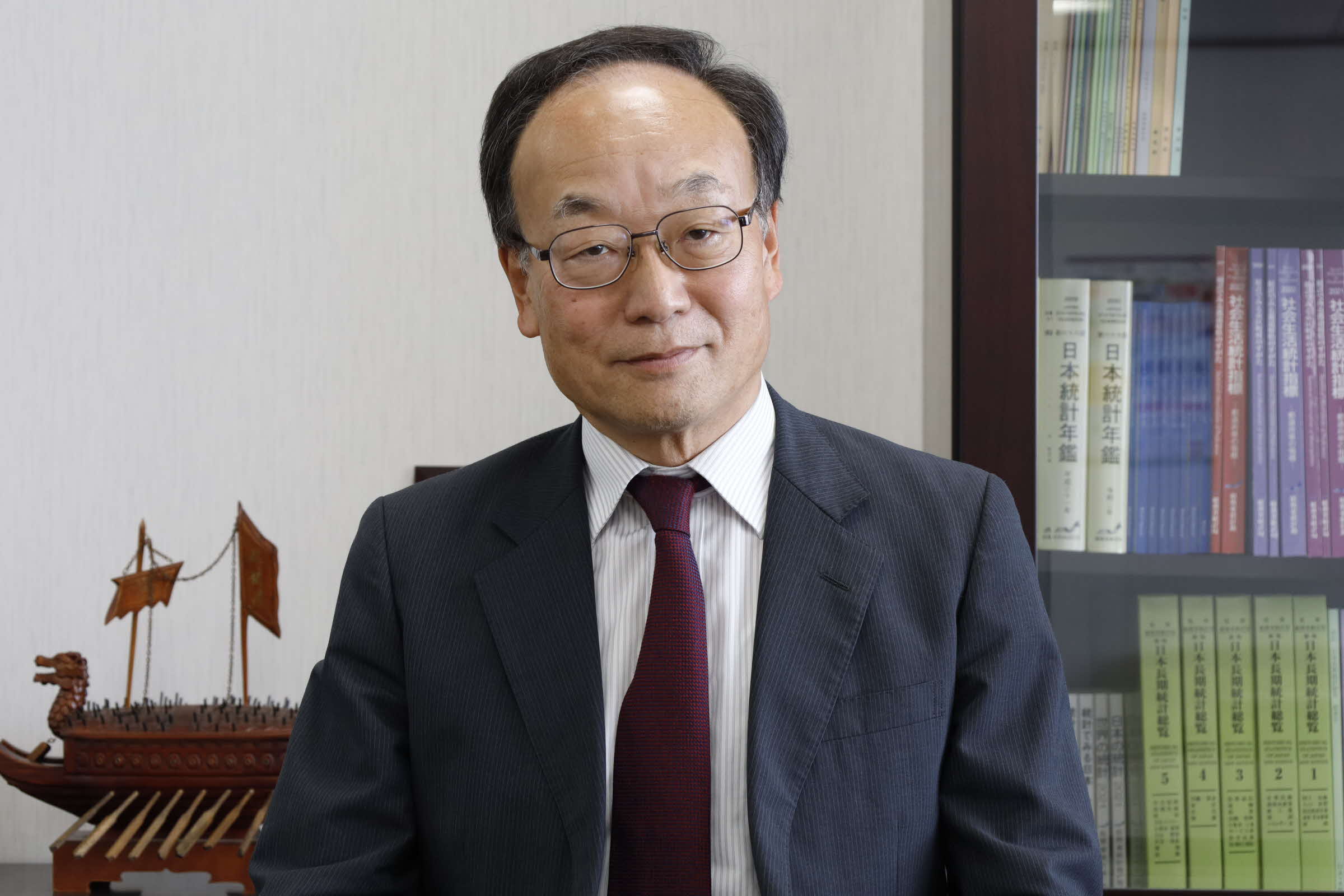 独立行政法人統計センター 理事長 笹島 誉行(ささじま たかゆき)の写真